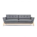 3 seater sofa grey Free 3D model