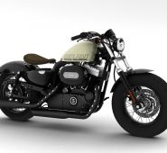 Harley-Davidson XL1200 Sportster Forty-Eight 2014 3D model