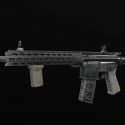 Zbroyar Z-15 AR-15 M4A4 LOW POLY free VR / AR / 3d model
