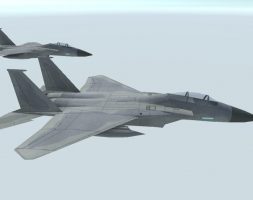 F 15 C Eagle free VR / AR / low-poly 3d model